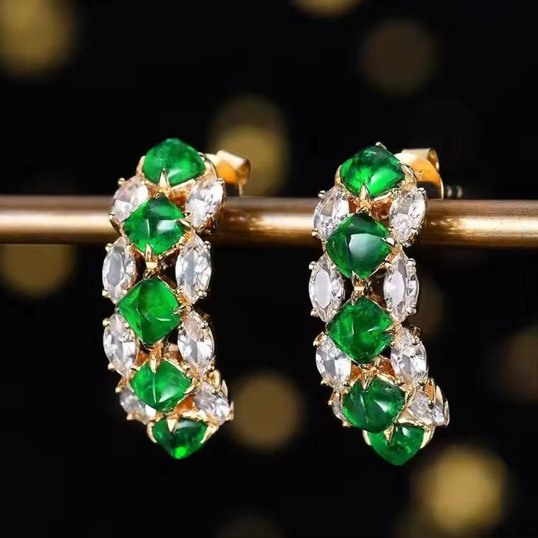 Emerald Earring