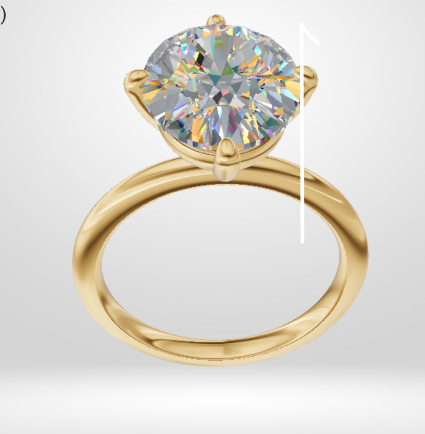 2ctw oval engagement ring